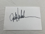 JACK NICHOLSON American actor AUTOGRAPH Signed Index Card