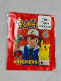 POKEMON 1999 Topps Stickers Unopened pack