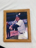 REGGIE JACKSON New York Yankees AUTOGRAPH Framed Photo