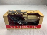 2002 SS Kresge Co Die Cast 1897 Horse & Wagon Metal Ertl Collectible NEW