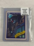 VENOM Limited Edition 1990 Replica Gold Metal Novelty Card
