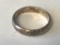 Sterling Silver Ring Band Sz 7.5, 2.7g TW