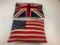 American Flag and British Flag Pillows