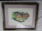 Framed print Le Trucks by Artist Allen '84 15.5