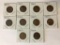 Lot of 10 1945-S Lincoln Wheat Pennies One Cent Coins