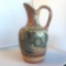 Glazed Ceramic Hand-Painted Decorative Pitcher Vase 13