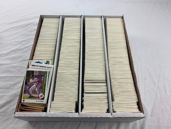 3000+ Count Box of 1989 Upper Deck Baseball Cards