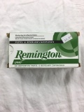 50 Rounds of Remington 9mm Luger FMJ