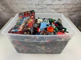 Full bin of 28 Lbs of Legos Building parts, blocks and more