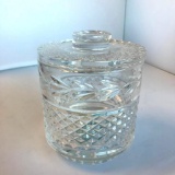 GALWAY Irish Cut Crystal Dish with Lid 5