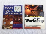 Lot of 2 Books About Ways to Improve your Home Workshops PAPERBACK