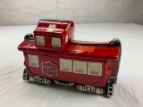 Train Caboose Liquor Decanter MKT Paul Lux #185 Ceramic (empty)