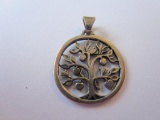 Tree of life sterling pendant by Avery. Approx 3/4
