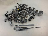 Large lot of Sockets Metrix and SAE with mostly Craftsman
