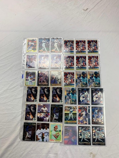 KEN GRIFFEY JR Hall Of Fame Lot of 36 Baseball Cards