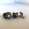 Lot of 3 Misc. Costume Rings (Sizes in pictures)
