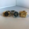 Lot of 3 Misc. Gold-Toned and Silver-Toned Watches (GRUEN, HARMILLION ELECTRA, and B&R)