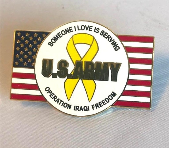 U.S. Army Family Mission Memorabilia Lapel Pin