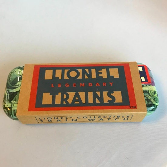 Lionel Legendary Trains Collectible Watch with Case and Label Sleeve