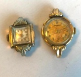 Lot of 2 Misc. Gold-Toned Watch Necklace Pendants (GALMORE, and ROBOT)