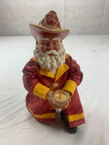 Santa Clause Firefighter 8" Figure