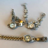 Lot of 3 Silver Toned Watches (ARMITRON, ARENIX, and KRISTINE)