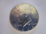 Circulated 1964 D Kennedy Half Dollar 90% silver