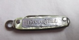 Vintage Disneyland miniature two blade folding pocket knife