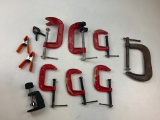 Lot of C Clamps and others