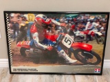 Rick Johnson 1986 Supercross Champion and 250 National Champion Poster