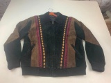 South Western Style Guide Gear Suede Jacket Size Large