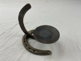 St. Croix forge horse shoe candle holder 5.5