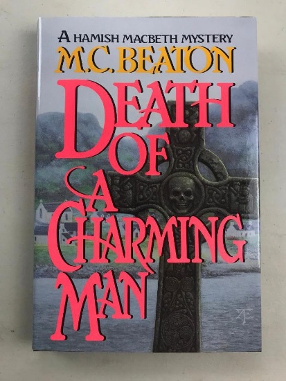 1994 "Death of A Charming Man" by M.C. Beaton HARDCOVER