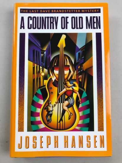 1991 "A Country of Old Men" by Joseph Hansen HARDCOVER