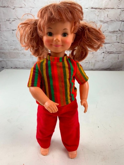 Vintage 1971 Ideal Play N Jane Doll with outfit