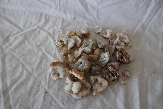 Lot of Geode Crystal Pieces