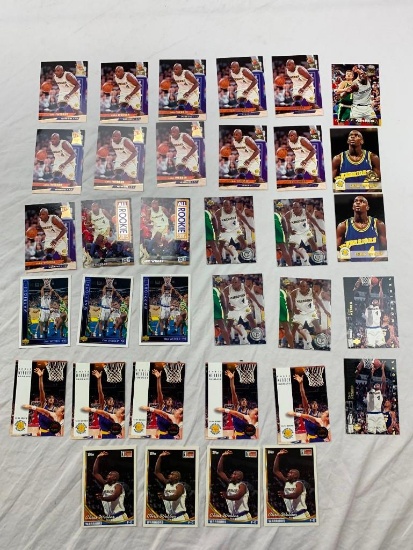 CHRIS WEBBER Hall Of Fame Lot of 34 Basketball Cards