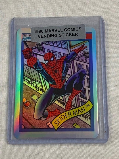 1990 Marvel SPIDER-MAN Vending Sticker