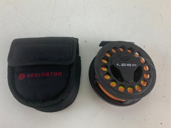 Redington Fly Fishing Reel with line and case