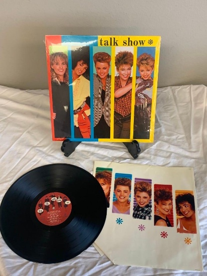 GO-GO'S Talk Show 1984 Album Vinyl Record Shrink Wrap