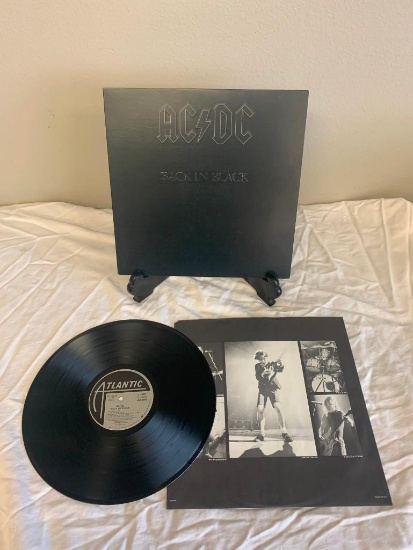 AC/DC Back In Black 1980 Album Vinyl Record