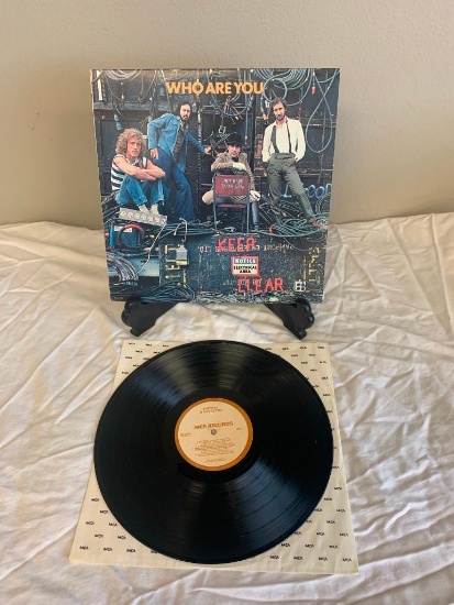 THE WHO Who Are You 1978 Album Vinyl Record