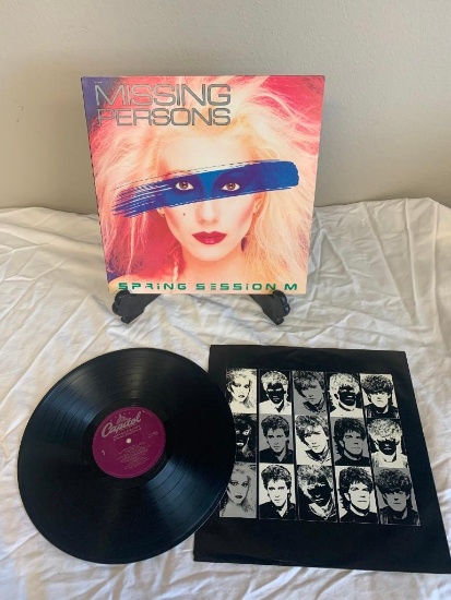 MISSING PERSONS Spring Session M 1982 Album Vinyl Record