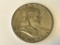 1962 US Franklin Half Dollar 50 Cent Coin 90% Silver