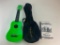 Tanara TU1BG Soprano Series Ukulele Green with Bag and Song Book