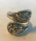 Sterling Silver Wrap Around Ring Size 6 5.53 grams