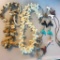 Lot of 3 Stone and Shell Beaded Costume Necklaces