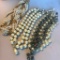 Lot of 3 Misc. Faux-Pearl Costume Necklaces