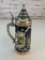 Handarbeit German Beer Stein Mug Lidded Rothenburg Hand Painted Germany