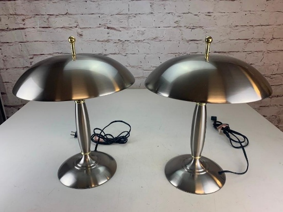 3-Way Touch Desk Lamps Lot of 2